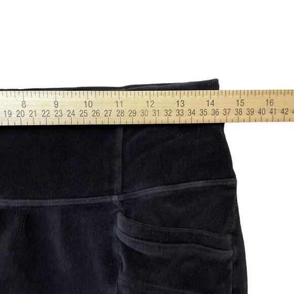 Athleta Leggings Women's L Metro High Rise Velvet Corduroy Gray - Picture 10 of 13